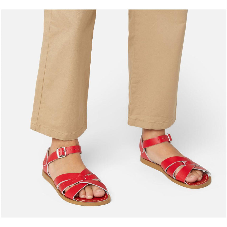 Saltwater Original Sandals - Red - Kids | Scout & Co