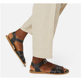 Saltwater Classic Sandals - Black - Adult | Scout & Co