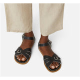 Saltwater Classic Sandals - Black - Adult | Scout & Co