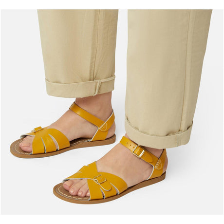 Saltwater Classic Sandals - Mustard - Adult | Scout & Co