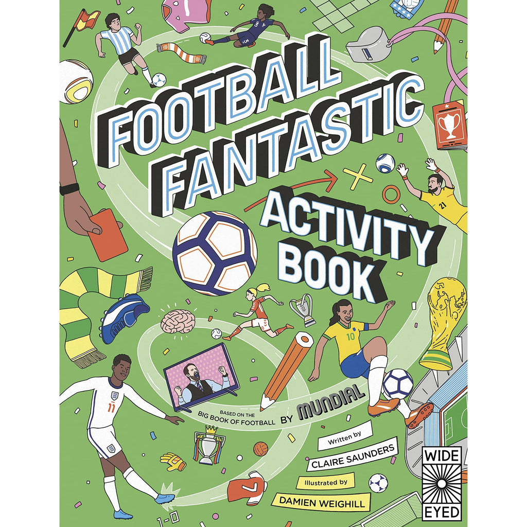 Football Fantastic activity book - Claire Saunders | Scout & Co
