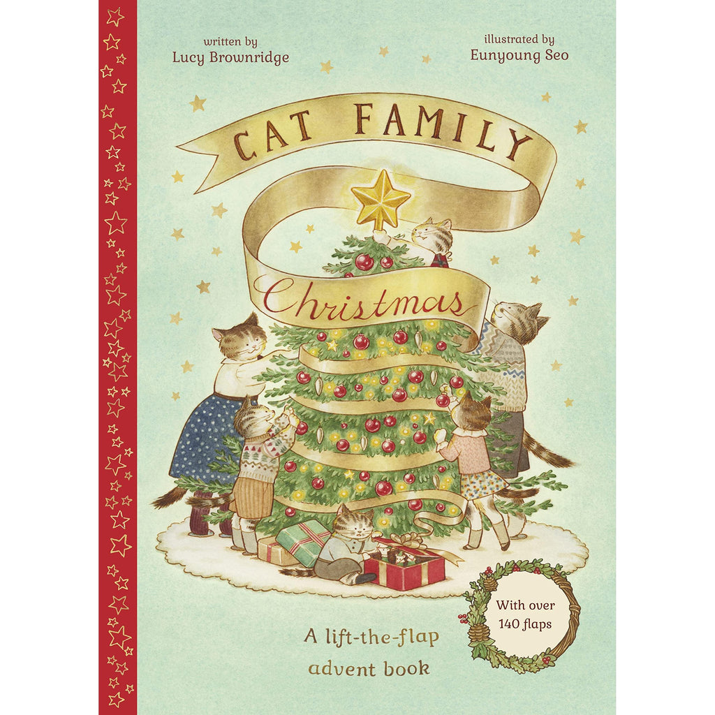 Cat Family Christmas: advent lift-the-flap book - Lucy Brownridge | Scout & Co