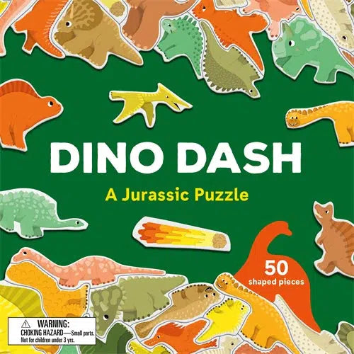 Dino Dash 50-piece jigsaw puzzle - Caroline Selmes | Scout & Co