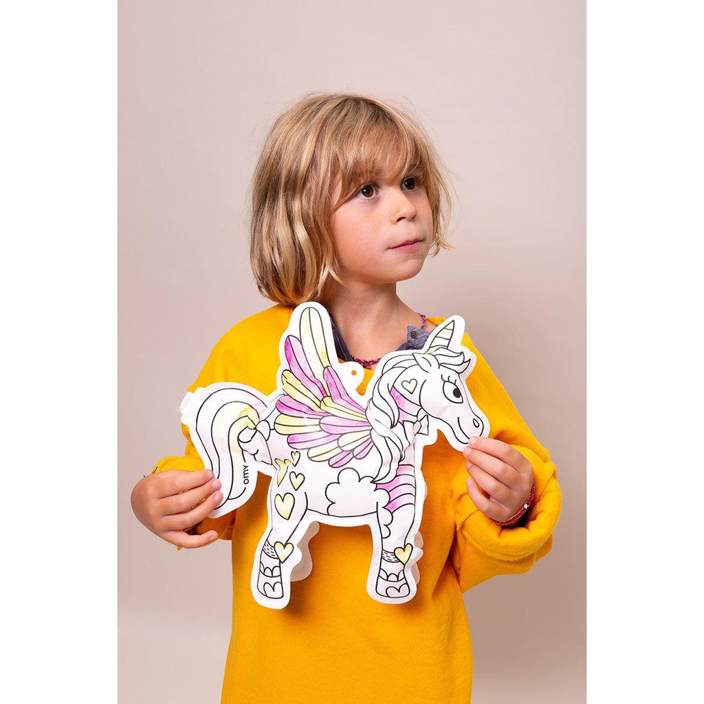 OMY - 3D colouring air toy - Lily unicorn | Scout & Co