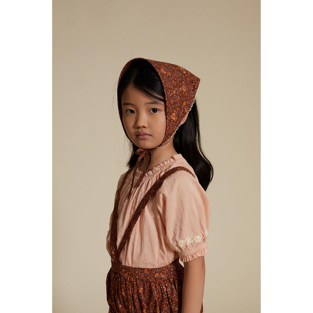Apolina - Selma sunsuit - Promenade Floral Chocolate | Scout & Co