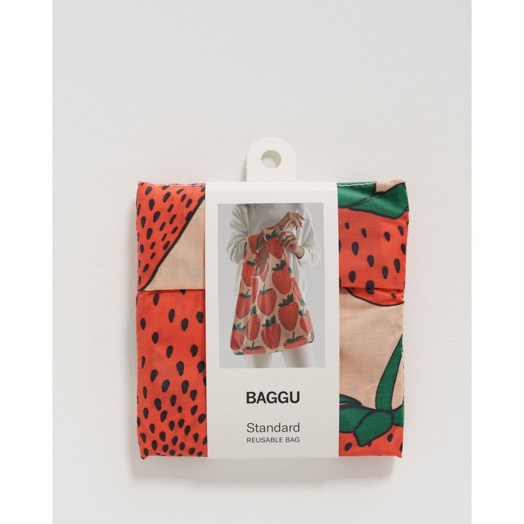 Baggu – Standard Baggu reusable bag - Strawberry | Scout & Co