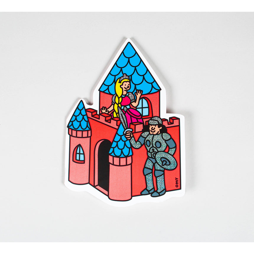 OMY - Notebook & stickers - Magic castle | Scout & Co