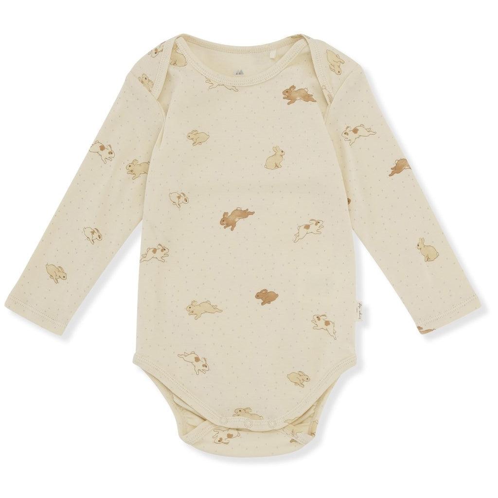 Konges Sløjd - Classic long-sleeved baby bodysuit - Petit Lapin | Scout & Co