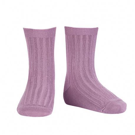 Condor - rib ankle socks - Amethyst - 675 | Scout & Co
