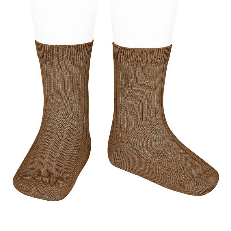Condor - rib ankle socks - Toffee 807 | Scout & Co