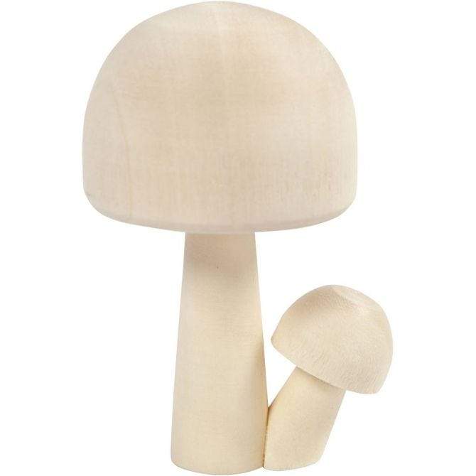 Creativ Company - DIY wooden mushrooms | Scout & Co