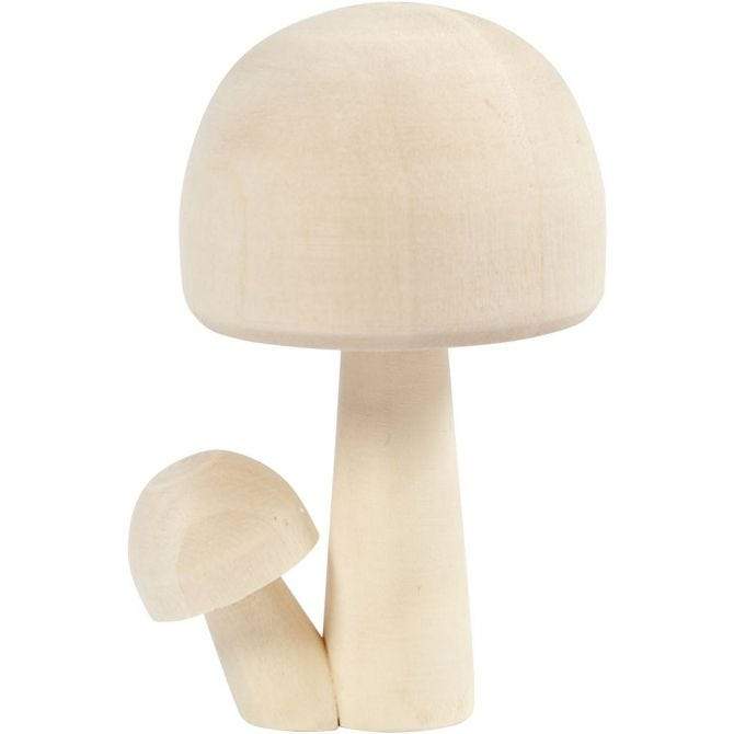 Creativ Company - DIY wooden mushrooms | Scout & Co