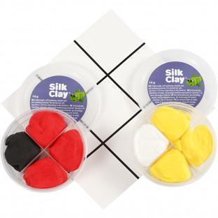 Creativ Company - Mini Craft Kit - Bugs Tic Tac Toe Silk Clay Modelling | Scout & Co