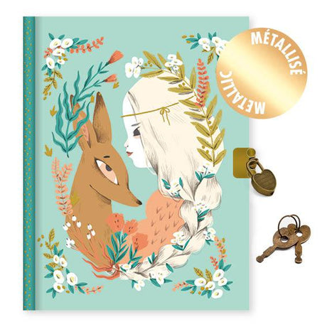 Djeco - Lucille secret notebook with lock & key | Scout & Co
