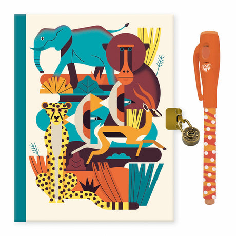 Djeco - Owen secret notebook with lock & key | Scout & Co