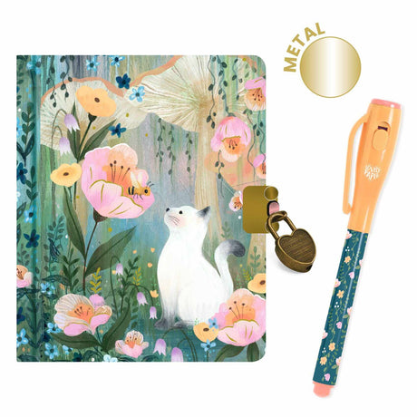 Djeco - Kendra little secret notebook with lock, key and magic pen | Scout & Co