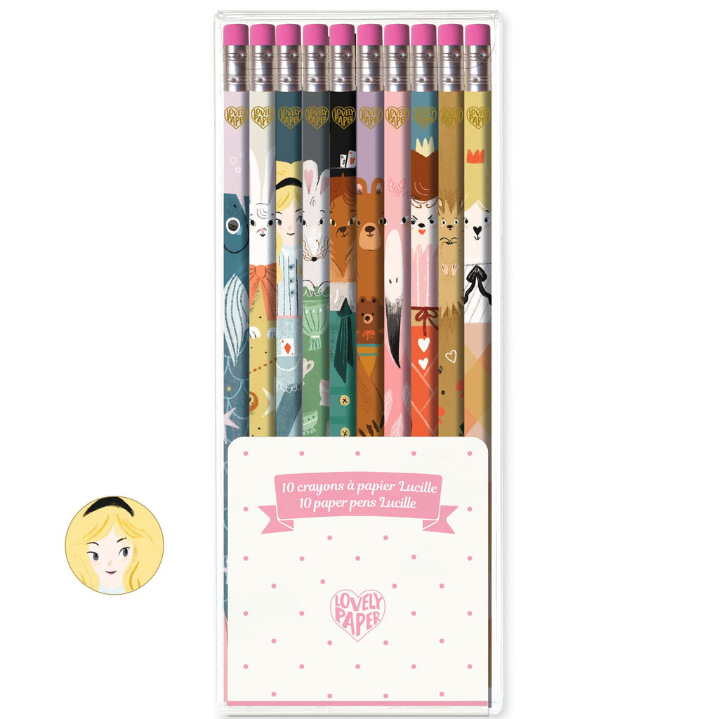 Djeco - Lucille set of 10 pencils | Scout & Co