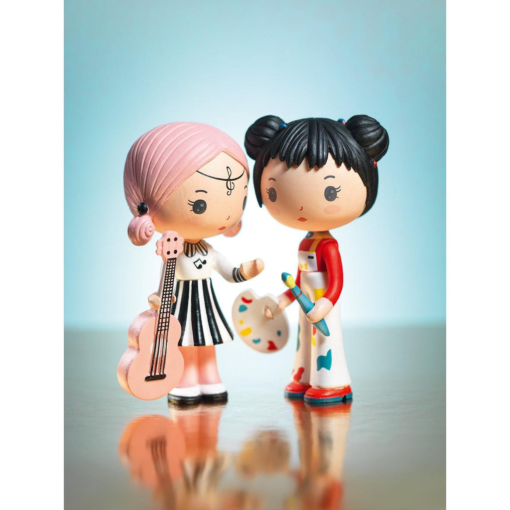 Djeco - Tinyly figurine - Barbouille & Gribs | Scout & Co