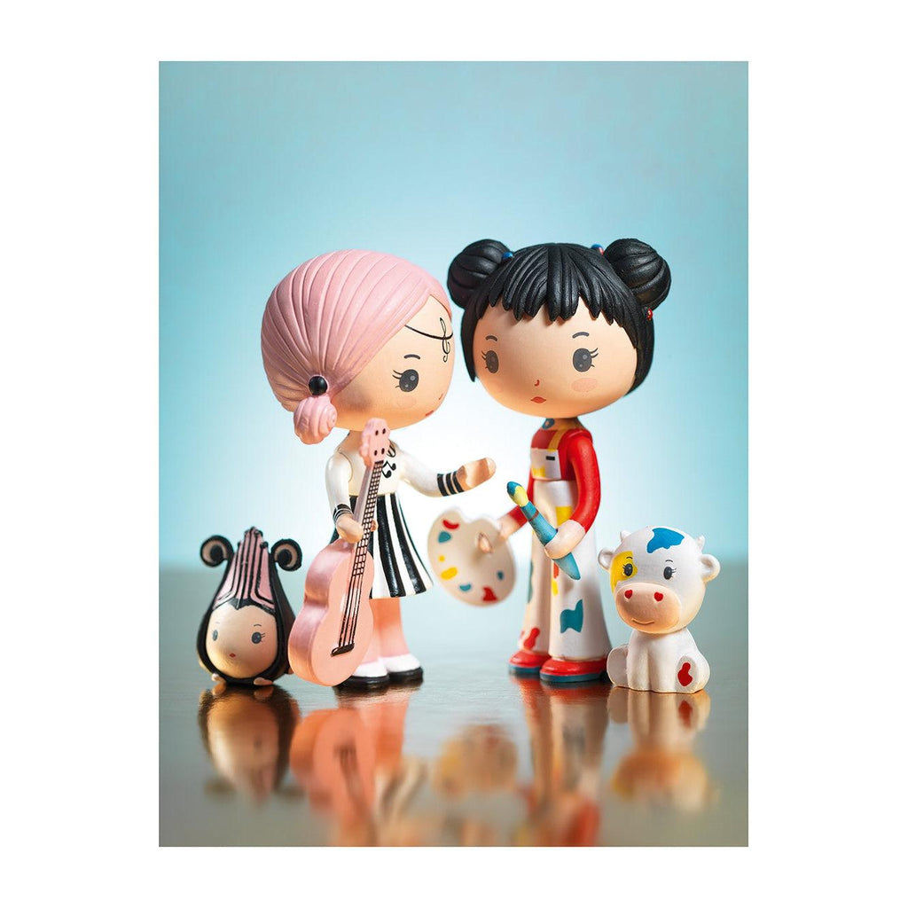 Djeco - Tinyly figurine - Barbouille & Gribs | Scout & Co