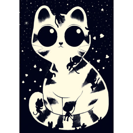 Djeco - Cuddly Cats 50-piece glow-in-the-dark jigsaw puzzle | Scout & Co