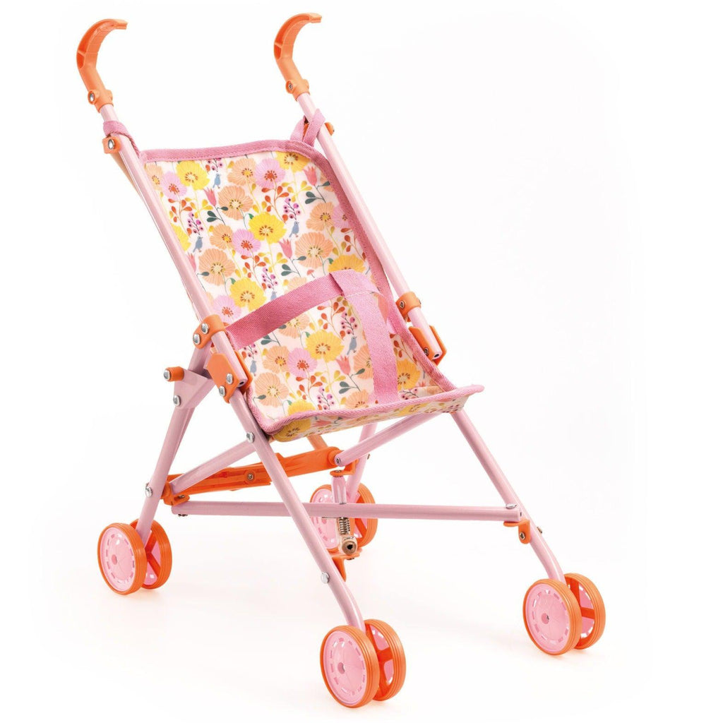 Djeco - Doll stroller - Flowers | Scout & Co