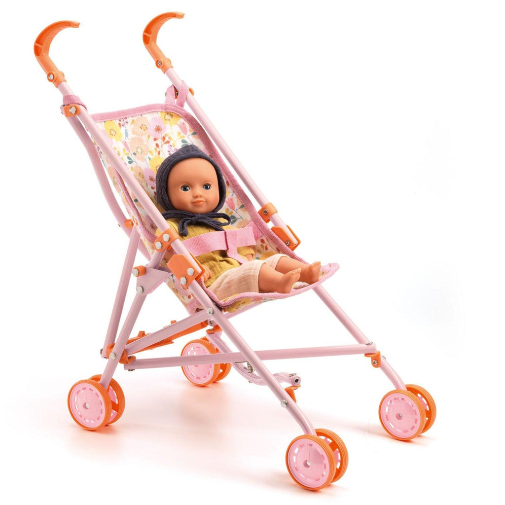 Djeco - Doll stroller - Flowers | Scout & Co