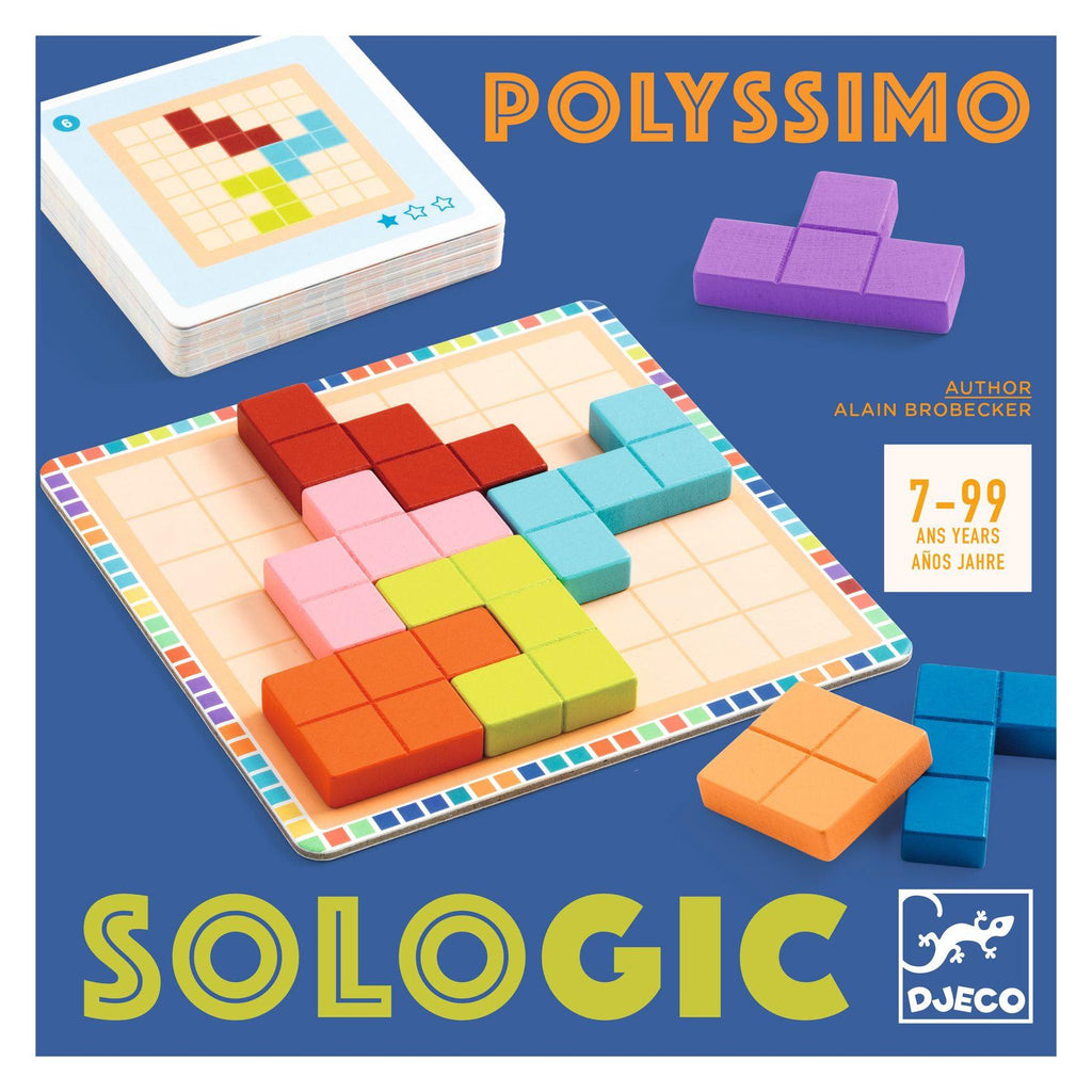 Djeco - Polyssimo wooden puzzle game | Scout & Co