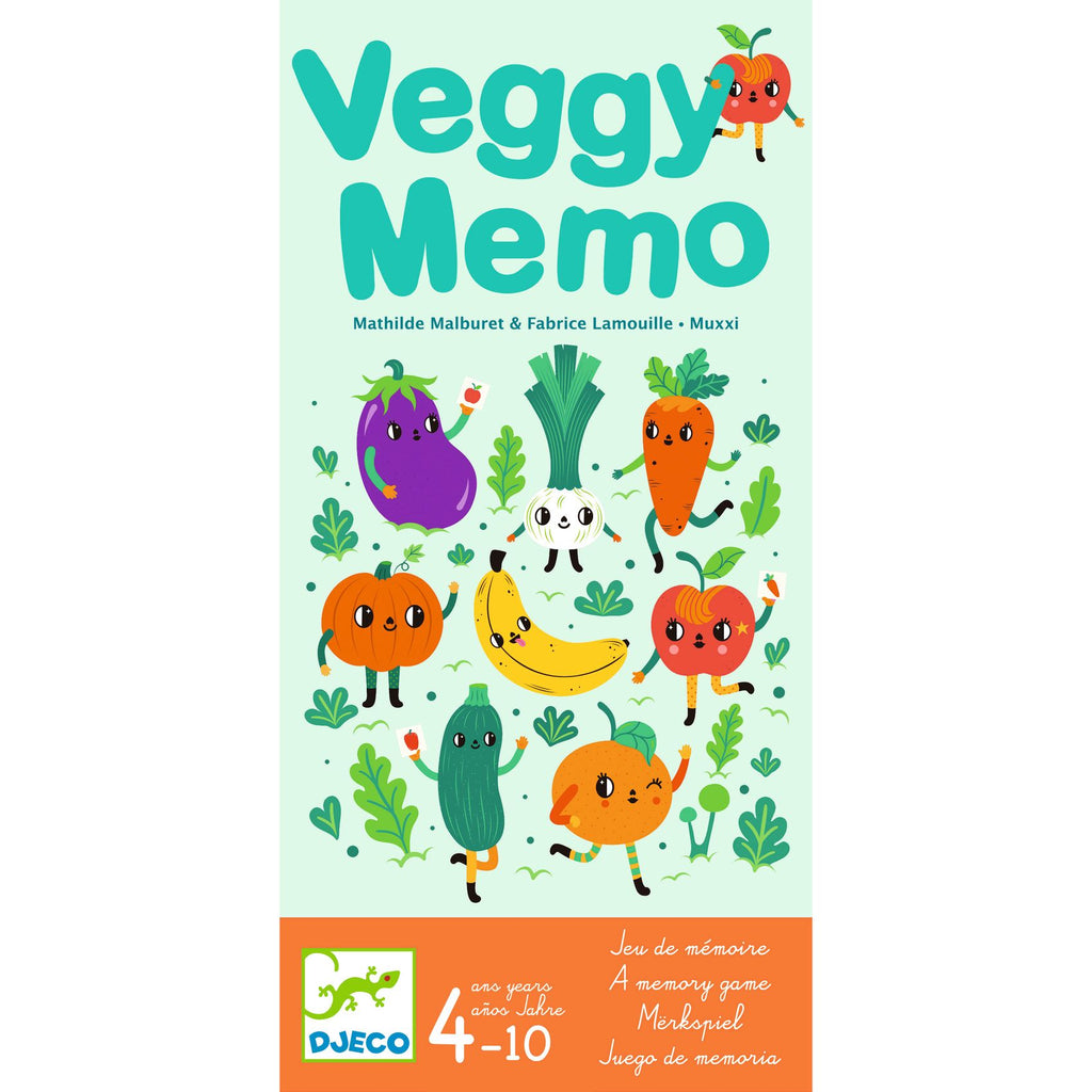 Djeco - Veggy Memo card game | Scout & Co