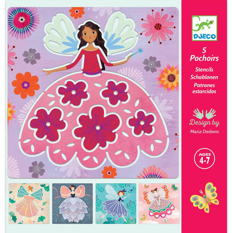 Djeco - Fairies stencils set | Scout & Co
