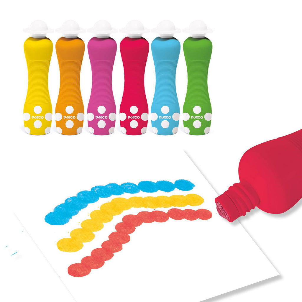 Djeco - Foam markers - set of 6 | Scout & Co