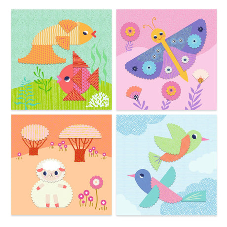 Djeco - Crinkle Cutting collage kit | Scout & Co