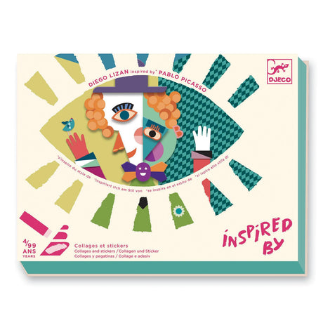Djeco - Inspired By craft kit - Square Heads | Scout & Co