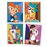 Djeco - Inspired By craft kit - Square Heads | Scout & Co