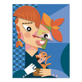 Djeco - Inspired By craft kit - Square Heads | Scout & Co