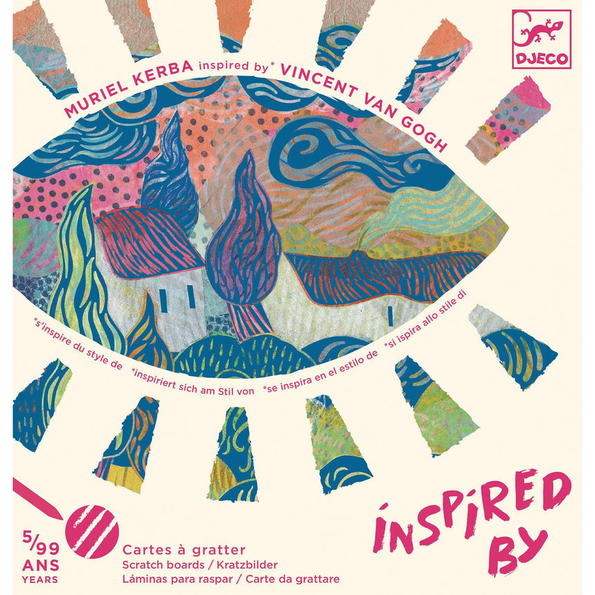 Djeco - Inspired By Vincent Van Gogh craft kit - The South | Scout & Co