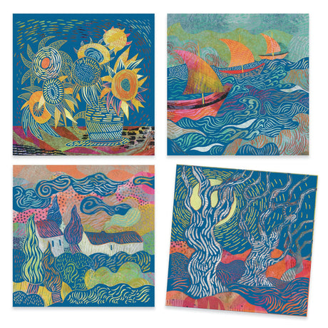 Djeco - Inspired By Vincent Van Gogh craft kit - The South | Scout & Co