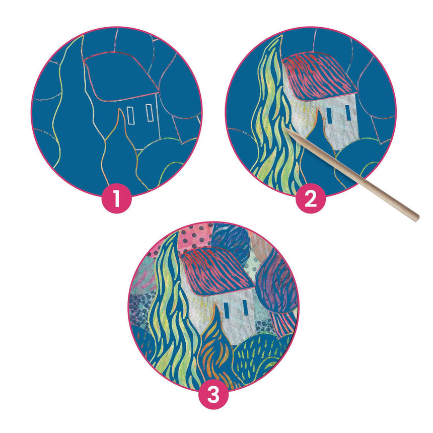 Djeco - Inspired By Vincent Van Gogh craft kit - The South | Scout & Co