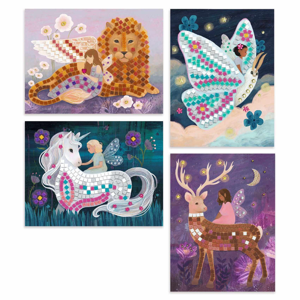 Djeco - The Enchanted World mosaics craft set | Scout & Co