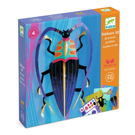 Djeco - Paper Bugs 3D pictures craft kit | Scout & Co