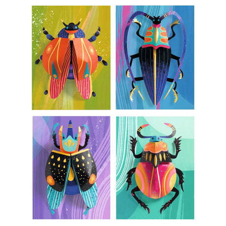 Djeco - Paper Bugs 3D pictures craft kit | Scout & Co