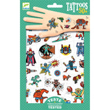 Djeco - Heroes vs Villains temporary tattoos | Scout & Co