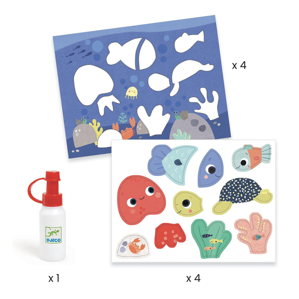 Djeco - My First Collages kit | Scout & Co