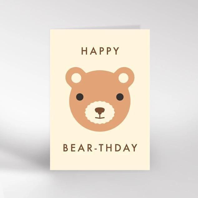 Dicky Bird - Happy Bear-thday card | Scout & Co