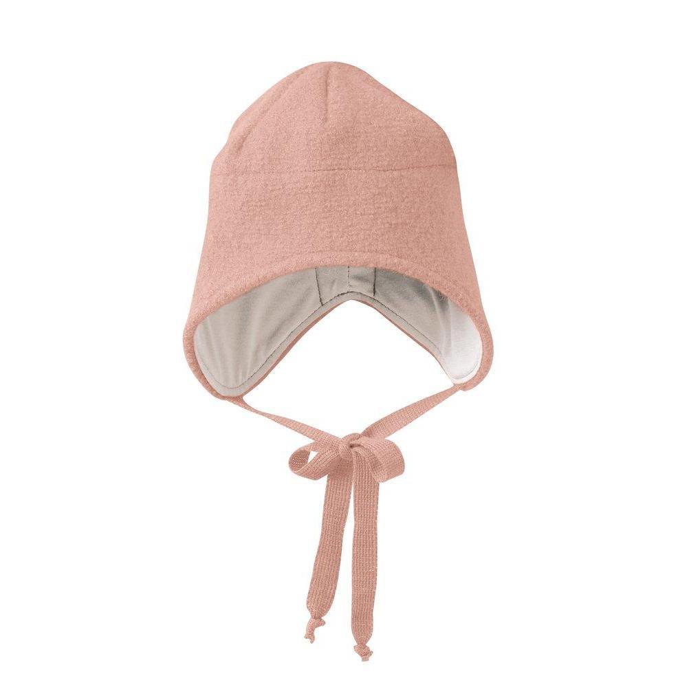 Disana - Boiled merino wool hat - Rose | Scout & Co