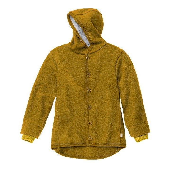 Disana - Boiled merino wool jacket - Gold | Scout & Co