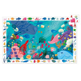 Djeco - Aquatic 54-piece observation jigsaw puzzle | Scout & Co