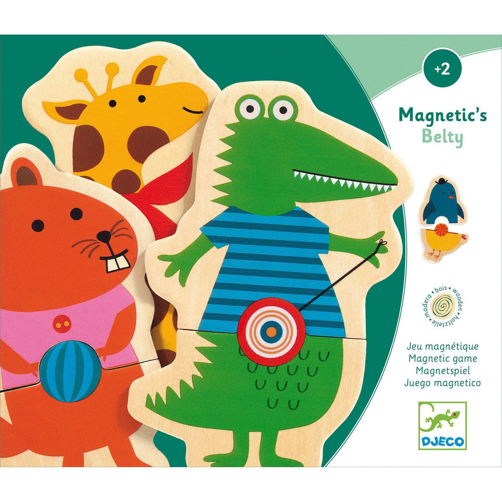 Djeco - Belty magnetic wooden game | Scout & Co