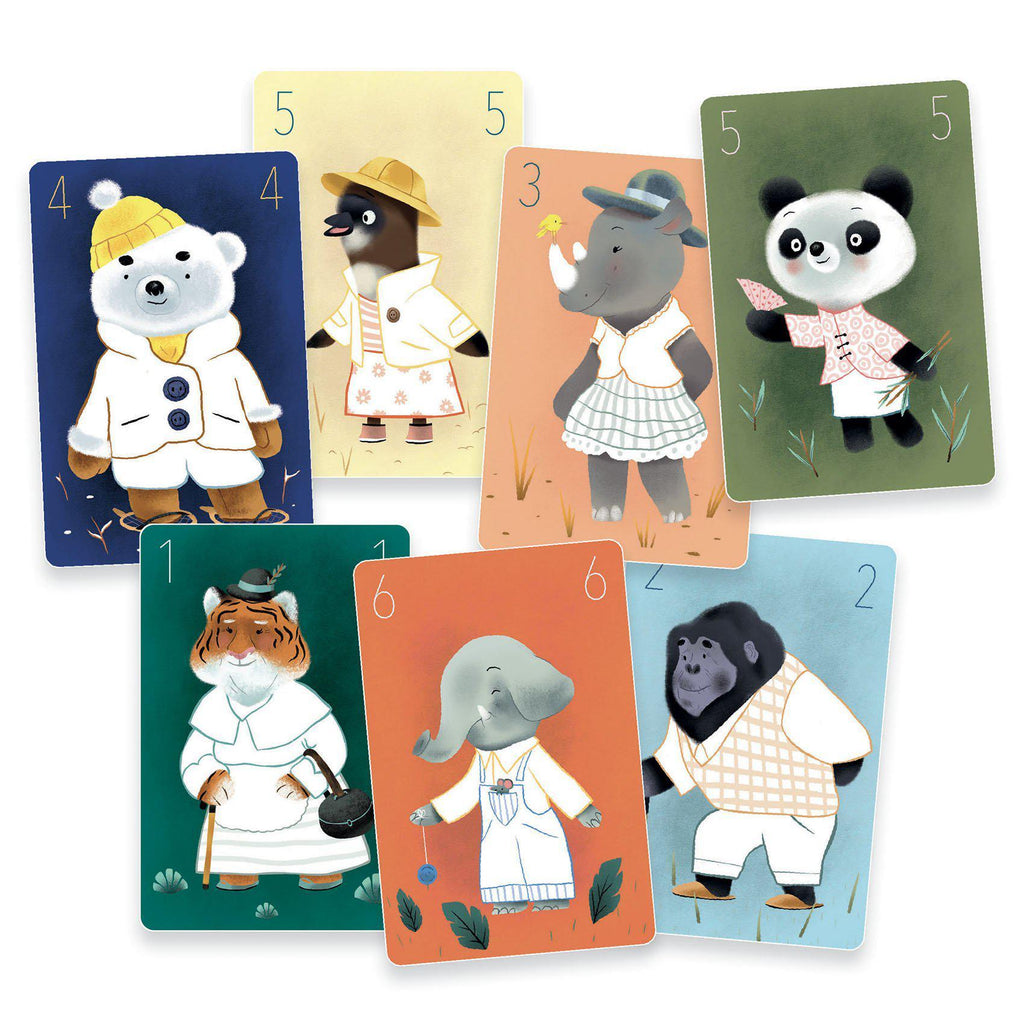 Djeco - Creature Chic happy families card game DIY kit | Scout & Co