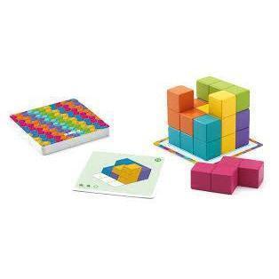 Djeco - Cubissimo wooden puzzle game | Scout & Co
