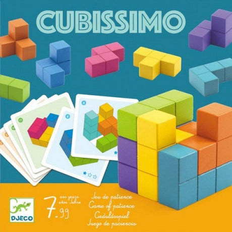Djeco - Cubissimo wooden puzzle game | Scout & Co